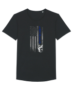 LOYALTY Tricou mânecă scurtă guler larg Bărbat Skater