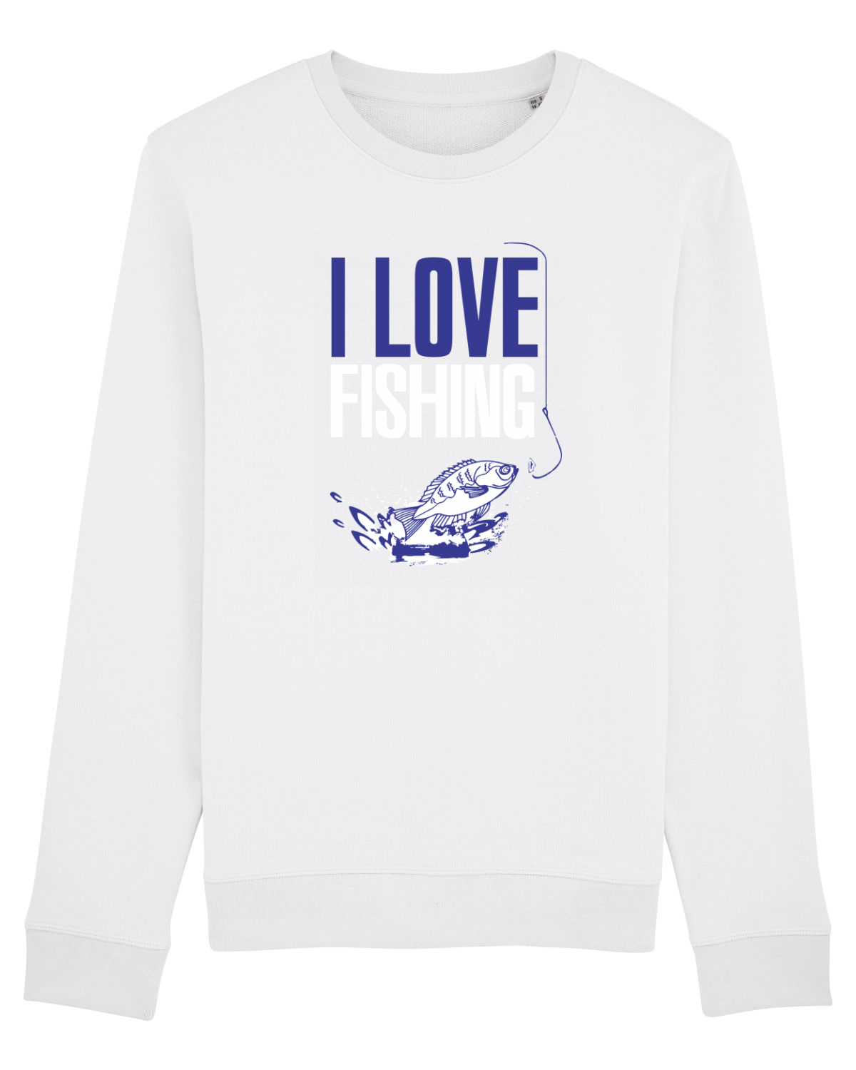 Bluză mânecă lungă Unisex Rise White
