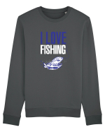 FISHING Bluză mânecă lungă Unisex Rise
