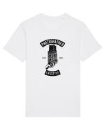 Photographer Lifestyle Black Tricou mânecă scurtă Unisex Rocker