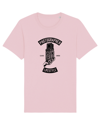 Photographer Lifestyle Black Cotton Pink