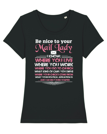 MAIL LADY Black