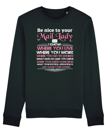 MAIL LADY Black