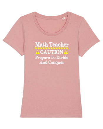 MATH TEACHER Canyon Pink