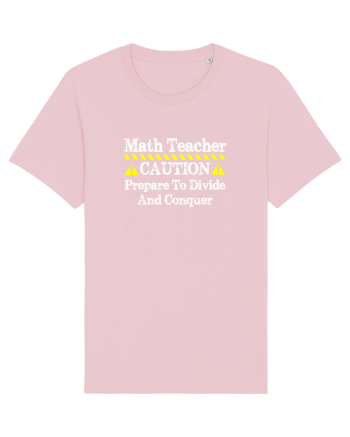 MATH TEACHER Cotton Pink