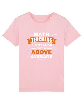 MATH TEACHER Cotton Pink