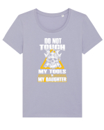 MECHANIC Tricou mânecă scurtă guler larg fitted Damă Expresser