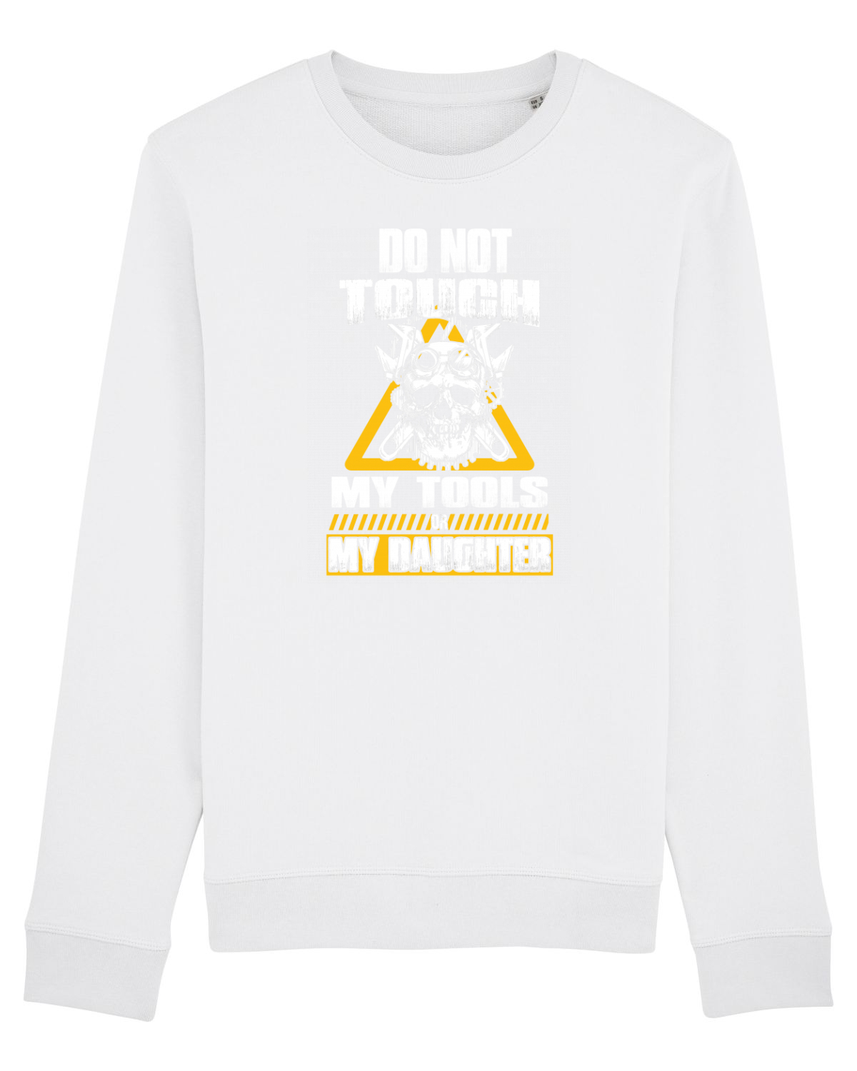 Bluză mânecă lungă Unisex Rise White