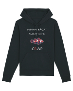 Mi-am băgat Mințile-n Cap (white) Hanorac Unisex Drummer