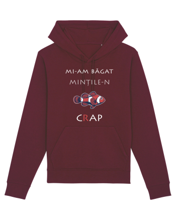 Mi-am băgat Mințile-n Cap (white) Burgundy