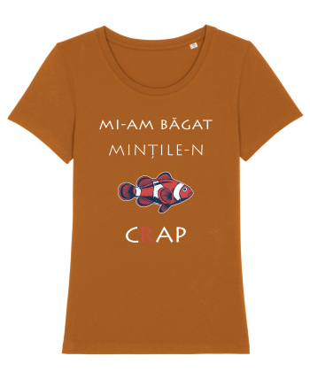 Mi-am băgat Mințile-n Cap (white) Roasted Orange