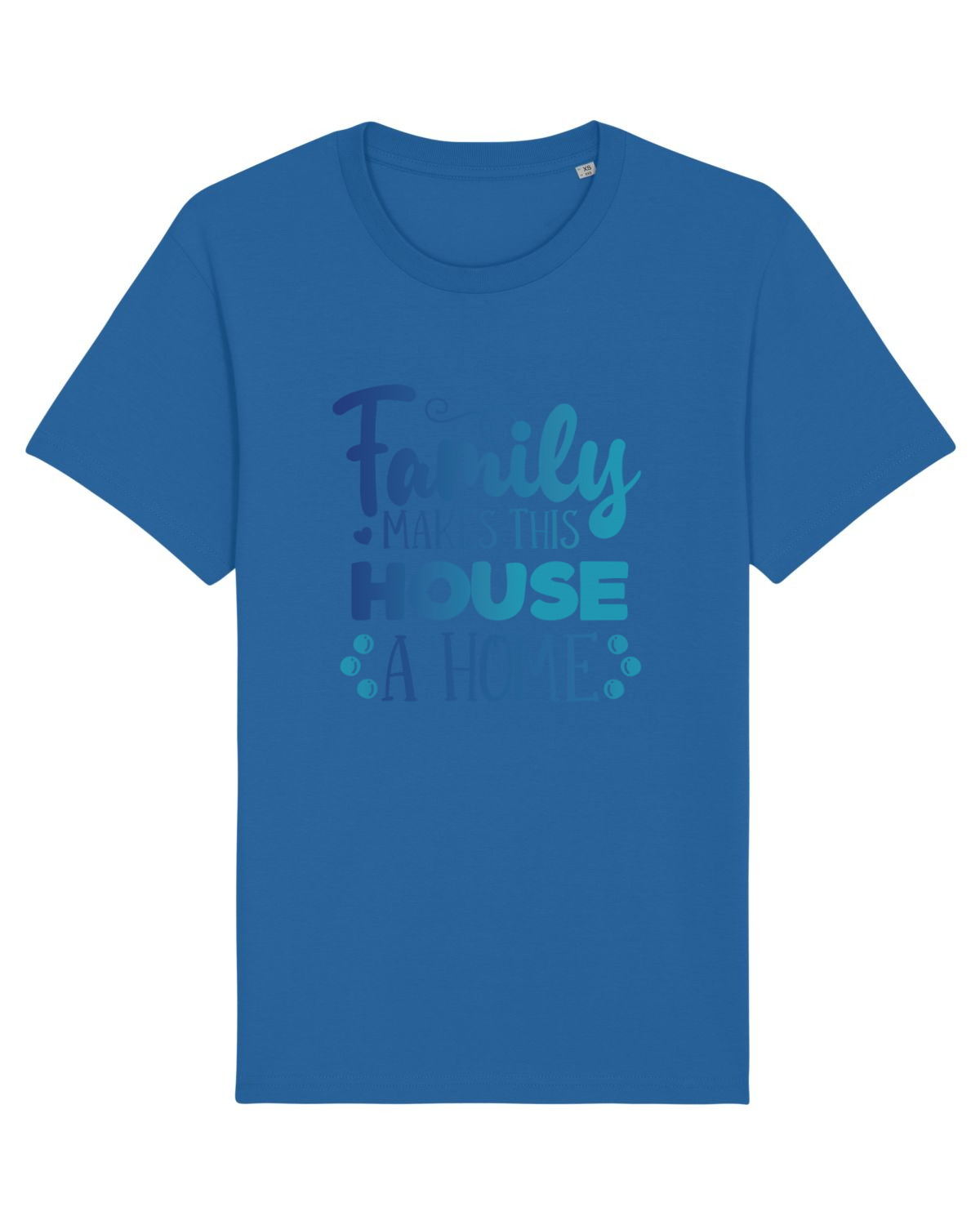 Tricou mânecă scurtă Unisex Rocker Royal Blue