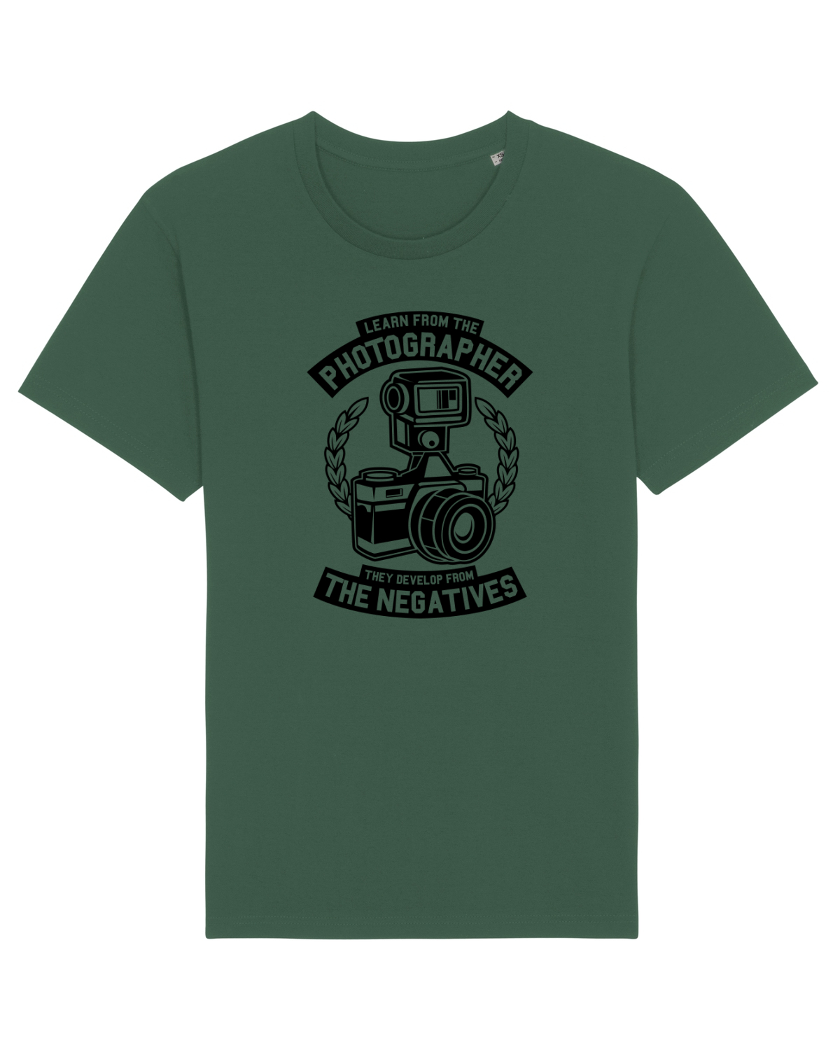 Tricou mânecă scurtă Unisex Rocker Bottle Green