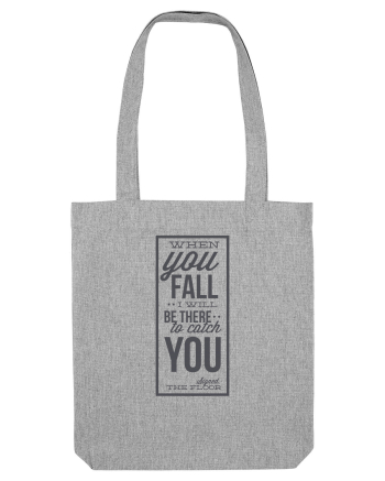 Wken You Fall (black) Heather Grey