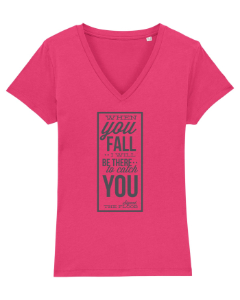 Wken You Fall (black) Raspberry