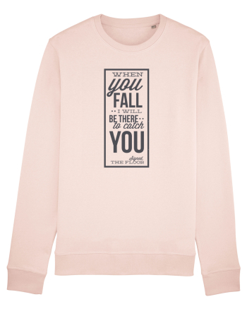 Wken You Fall (black) Candy Pink