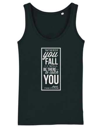 Wken You Fall (white) Black