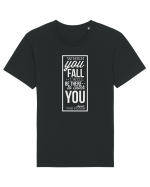 Wken You Fall (white) Tricou mânecă scurtă Unisex Rocker
