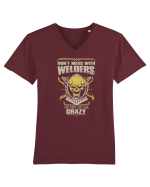WELDERS Tricou mânecă scurtă guler V Bărbat Presenter
