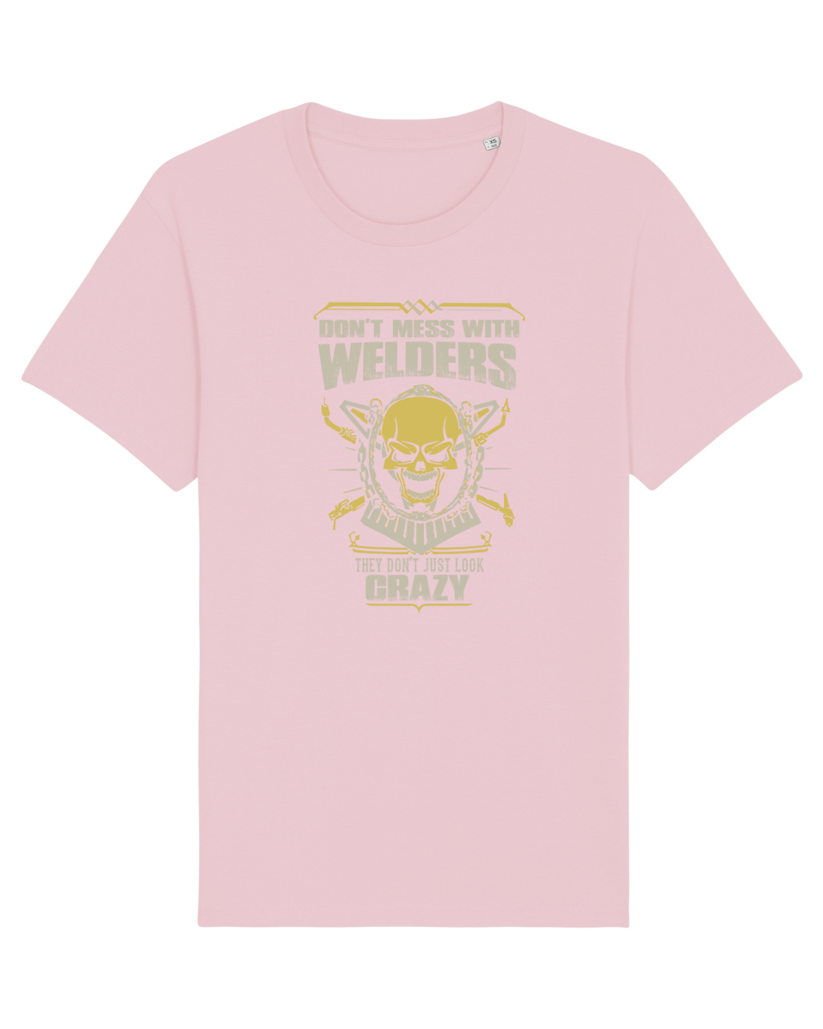 Tricou mânecă scurtă Unisex Rocker Cotton Pink