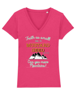 FAITH Tricou mânecă scurtă guler V Damă Evoker