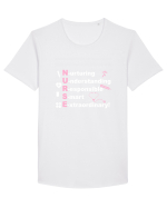 NURSE Tricou mânecă scurtă guler larg Bărbat Skater
