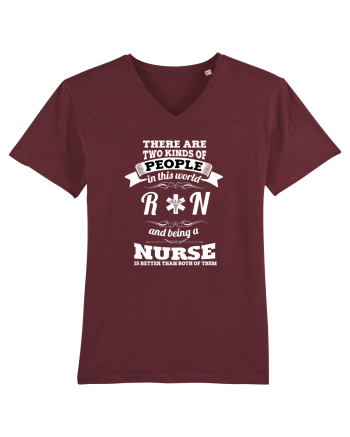 RN NURSE Burgundy