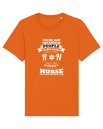 RN NURSE Bright Orange