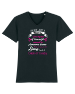 NURSE Tricou mânecă scurtă guler V Bărbat Presenter
