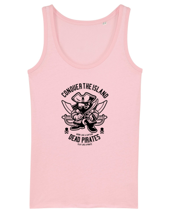 Dead Pirates Black Cotton Pink