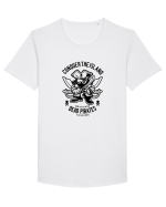 Dead Pirates Black Tricou mânecă scurtă guler larg Bărbat Skater