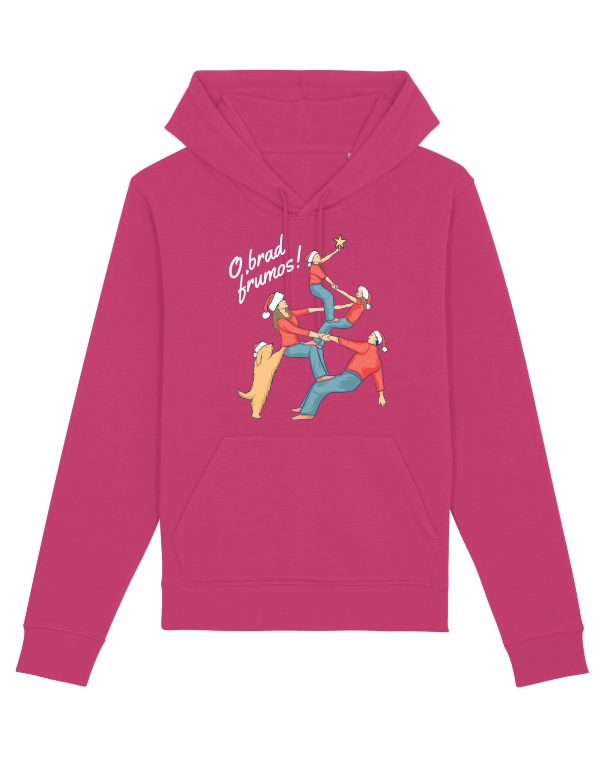 Hanorac Unisex Drummer Raspberry