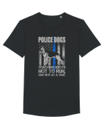 POLICE DOGS Tricou mânecă scurtă guler larg Bărbat Skater