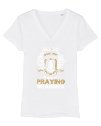 PRAYING GRANDMA White