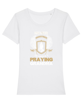 PRAYING GRANDMA White