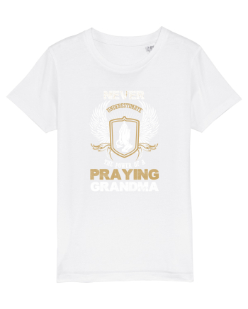 PRAYING GRANDMA White