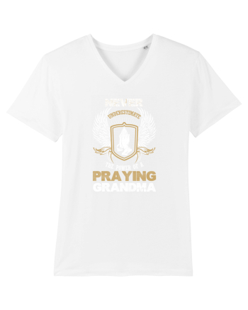 PRAYING GRANDMA White