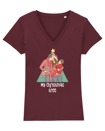 Pentru Crăciun în familie - My Christmas tree Burgundy