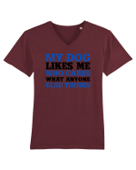 DOG Tricou mânecă scurtă guler V Bărbat Presenter