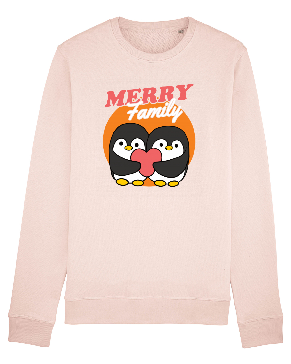 Bluză mânecă lungă Unisex Rise Candy Pink
