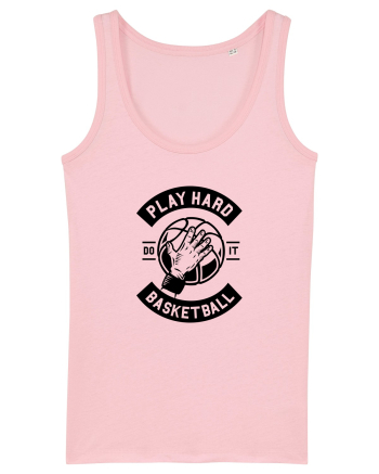 Play Hard Basketball Black Cotton Pink