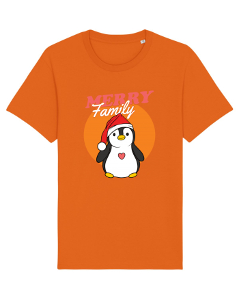 Pentru Crăciun în familie - Familia veselă, pinguin cu căciulă Bright Orange