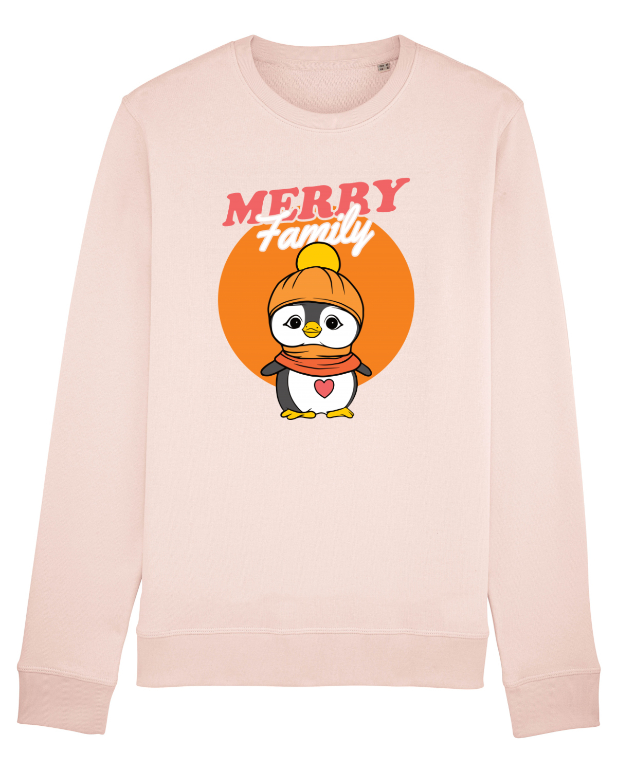 Bluză mânecă lungă Unisex Rise Candy Pink