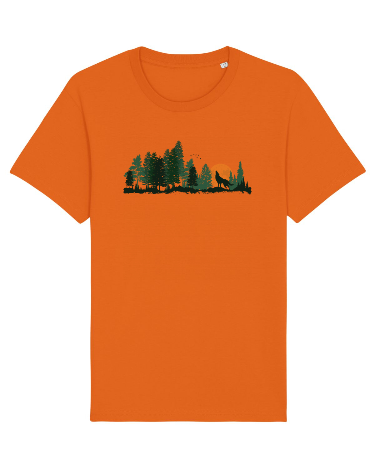 Tricou mânecă scurtă Unisex Rocker Bright Orange