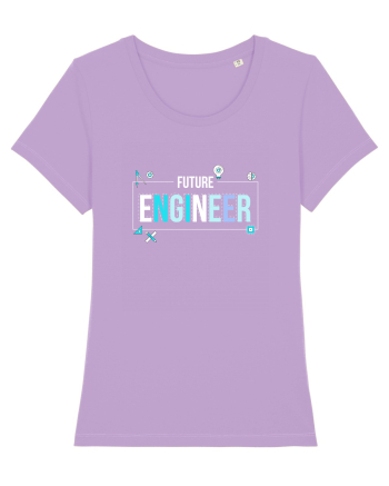 Viitor Inginer - Elemente (alb) Lavender Dawn