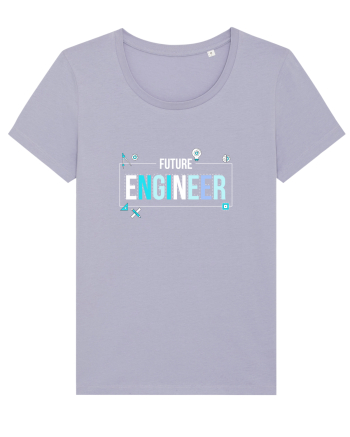 Viitor Inginer - Elemente (alb) Lavender