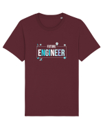Viitor Inginer - Elemente (alb) Tricou mânecă scurtă Unisex Rocker