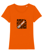 Viitor Inginer - Rachetă Tricou mânecă scurtă guler larg fitted Damă Expresser