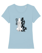 Viitor Inginer - Spaceship Tricou mânecă scurtă guler larg fitted Damă Expresser