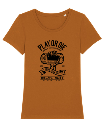 Play or Die Skeleton Black Roasted Orange
